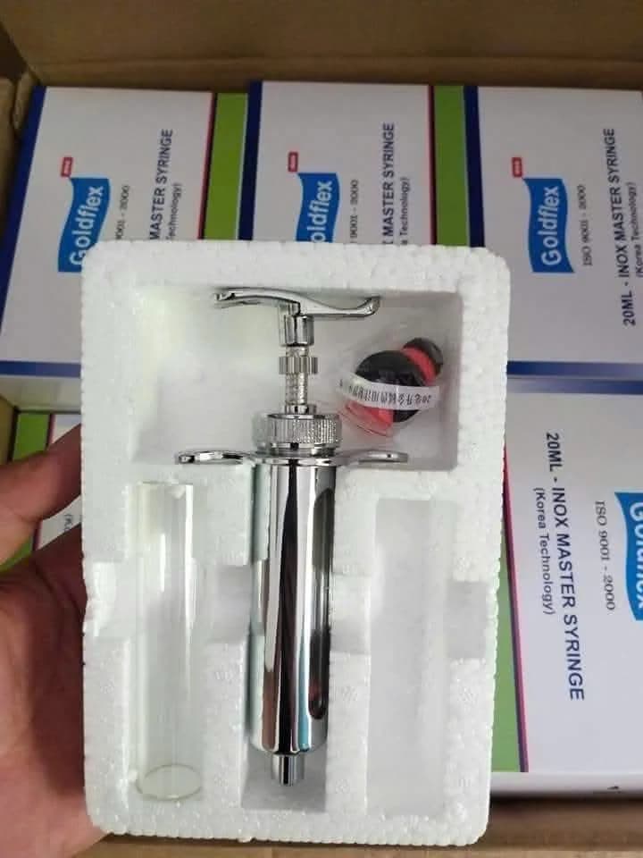 Xi lanh inox Goldflex 20 ml – Inox Master Syringe